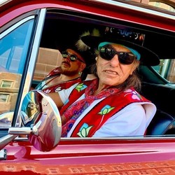 Keith Secola and David Huckfelt live at La Rosa April 5