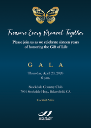 JJ’s Legacy “Treasure Every Moment Together” Gala • April 23, 2026