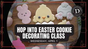 Hop Into Easter Cookie Decorating Class