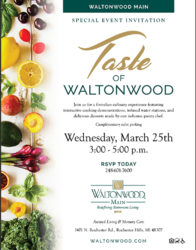 Taste of Waltonwood | Waltonwood Main