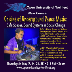 Online Course: Origins of Underground Dance Music - Safe Spaces & Social Change