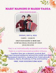 Mary Mancini & Mario Tacca Performing Live at Rini's in Elmsford