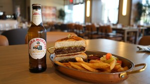 World Baseball Classic Burger and Beer Special at Moda Fare