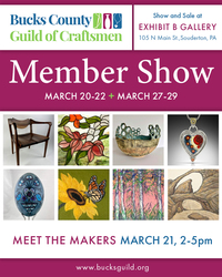 Bucks County PA Guild of Craftsmen Member Show and Sale