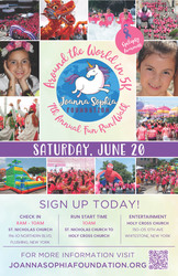 Joanna Sophia Fun Run Walk Around the World 5k SUDEP-Epilepsy Awareness