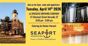Norwalk Seaport Association's 2026 Season Kickoff Event on April 14th!