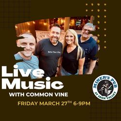 Live Music with Common Vine at the Miner's Pub!