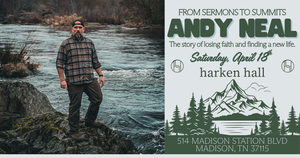 Andy Neal: From Sermons to Summits set to speak at Harken Hall April 18