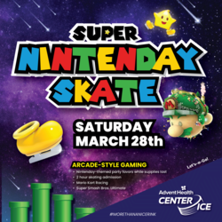 Super Nintenday Skate (2-Hour Themed Ice Skate)