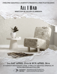 ALL I HAD - A FREE PUB THEATRE PLAY READING PRESENTED BY iTHEATRE SARATOGA & HARVEY'S