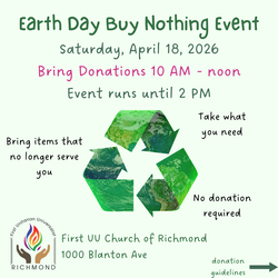 Earth Day Buy Nothing Event