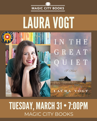 IN THE GREAT QUIET book launch with Laura Vogt