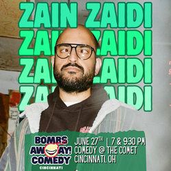 Comedy At The Comet | ZAIN ZAIDI