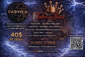 Rubee stone takeover tour