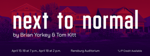 UIndy Theater Co. Presents: Next to Normal