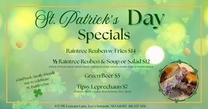 St. Paddy's Day @ Wally's!