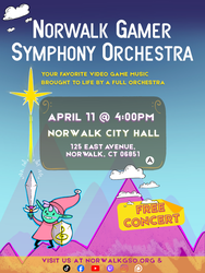 Free Norwalk Gamer Symphony Orchestra at Norwalk City Hall