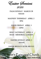 Holy Week at St. Luke's Episcopal Church in Stuart