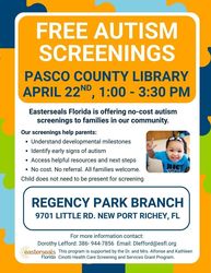 Free Autism Screenings!