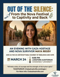 Out of the Silence: From the Nova Festival to Captivity and Back