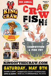 3rd Annual King of the Craw featuring Niko Moon and StaleKracker