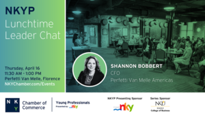 NKYP Lunchtime Leader Chat: Shannon Bobbert - CFO, Perfetti Van Melle Americas