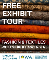 FREE Pop-in Museum Tour: Fashion, Textiles and Clothing