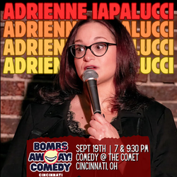 Comedy At The Comet | ADRIENNE IAPALUCCI