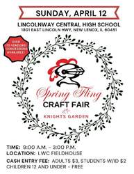 Spring Fling Craft Fair at the Knights Garden