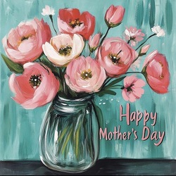 Paint ‘n Sip: Mother’s Day Floral Vase