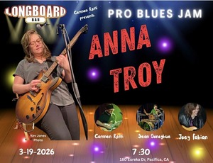 Anna Troy @ The Pro Blues Jam