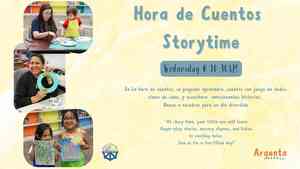 Hora de Cuentos with Mrs. Leticia
