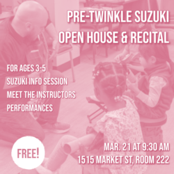 Pre-Twinkle Suzuki Open House & Recital