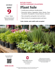Plant Sale Butler County Master Gardners