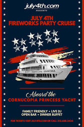 Family Friendly 4th of July New York Fireworks Party Cruise