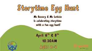 Storytime Egg Hunt (2 dates)