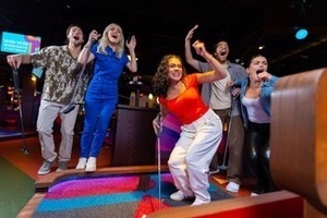 Spring Break Staycations are on Par at Puttshack Dania Beach