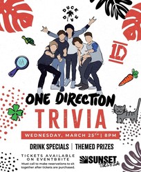 One Direction Trivia at The Duck Dive