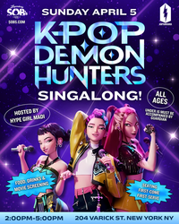 KPop Demon Hunters: Movie Sing-Along Experience (All Ages)