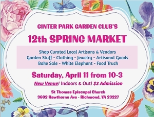 GINTER PARK GARDEN CLUB'S 12th SPRING MARKET