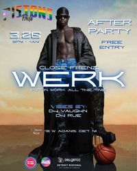 Close Frenz x Detroit Pistons : Pride Night After Party