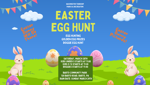 Washington Township Easter Egg Hunt and Doggie Egg Hunt