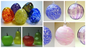 Blown Choice: Apple, Pear, Egg, Ornament
