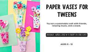 Paper Vases For Tweens