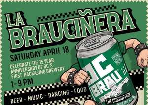 LA BRAUCIÑERA: DC BRAU 15th ANNIVERSARY PARTY