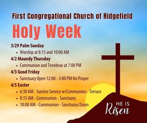 Celebrate Holy Week & Easter with Us!