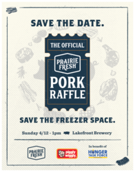 Prairie Fresh® Pork Introduces Its First-Ever Pork Raffle Experience Benefiting Hunger Task Force