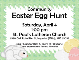 Community Easter Egg Hunt