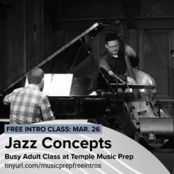 FREE Intro Class: Jazz Concepts for Busy Adults