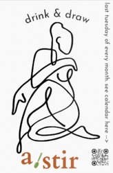 Drink & Draw at a/stir